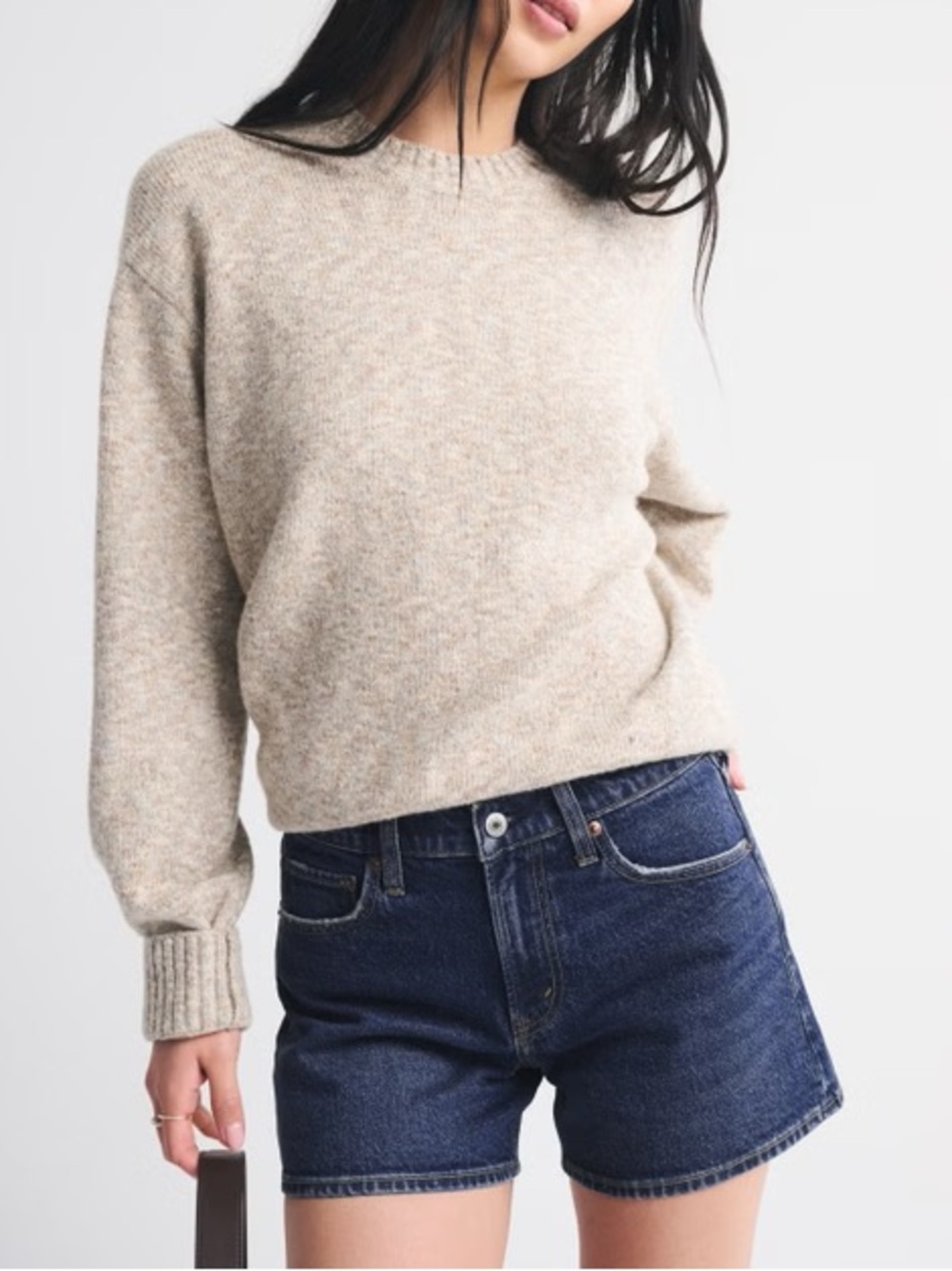Abercrombie Mid-rise A Line Shorts
